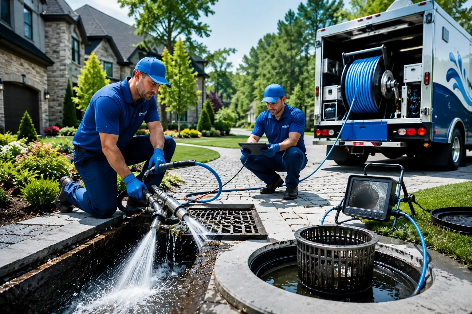 Local outdoor drain cleaning professionals in Helena, AL